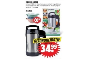 soepblender nu eur34 99 per stuk