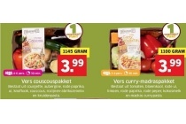 verspakket voor couscous of curry madras