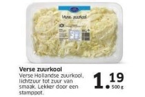 verse zuurkool