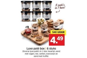 luxe pate box