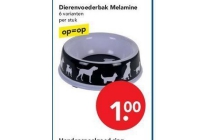 dierenvoederbak melamine