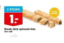 borek stick spinazie fetta