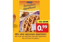 mix voor speculaas appeltaart