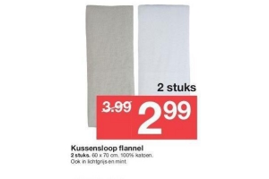 kussensloop flannel