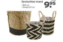 gevlochten mand