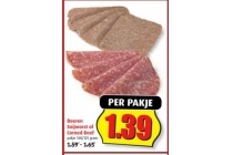 boeren snijworst of corned beef