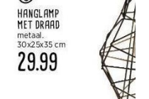 hanglamp met draad nu eur29 99 per stuk