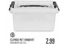 clipbox met handvat nu eur2 99 per stuk