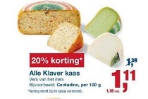 alle klaver kaas