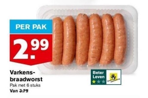 varkensbraadworst