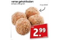 verse gehaktballen