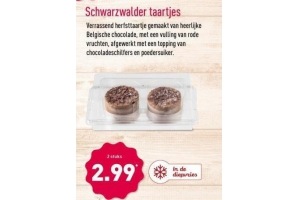 schwarzalder taartjes