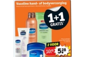 vaseline hand of bodyverzorging