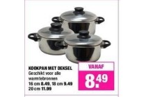 kookpan met deksel