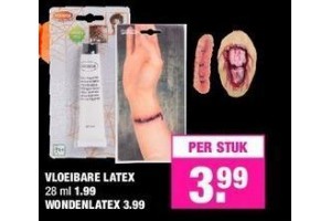 vloeibare latex en wonden latex