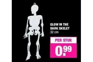 glow in the dark skelet