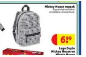 mickey mouse rugzak