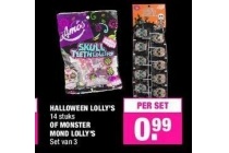 halloween lolly s of monster mond lolly s