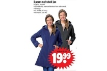 dames softshell jas