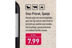 enuc priorat nu eur7 99 per fles
