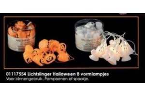 lichtslinger halloween 8 vormlampjes