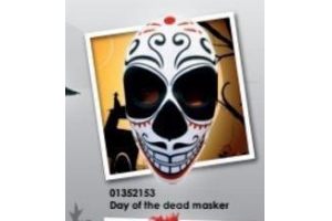 day of the dead masker