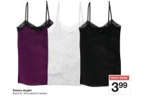 dames singlet