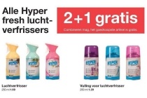 hyper fresh luchtverfrissers