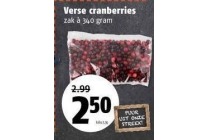 verse cranberries