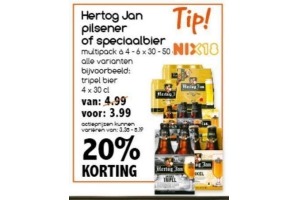 hertog jan pilsener of speciaalbier