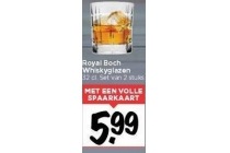 royal boch whiskyglazen