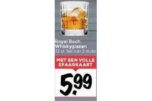 royal boch whiskyglazen