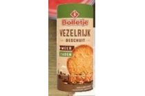 bolletje boeren of vezelrijk beschuit