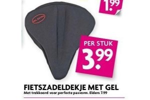 fietszadeldekje met gel