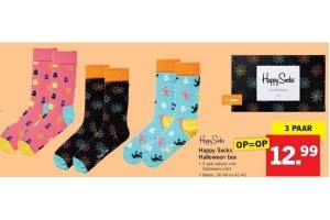 happy socks halloween box