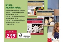 sterrenpapierknutselset