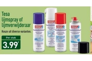 tesa lijmspray of lijmverwijderaar