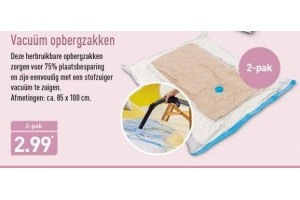 vacuuem opbergzakken