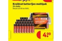 kruivat batterijen multipak