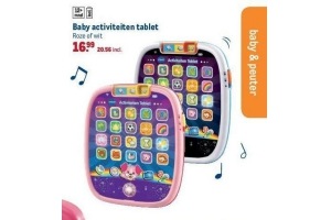 baby activiteiten tablet