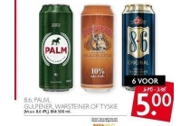 8 6 palm gulpener warsteiner of tyskie