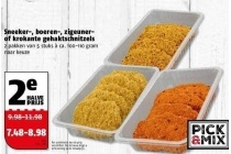 sneeker boeren zigeunerof krokante gehaktschnitzels