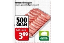 varkensfiletlapjes