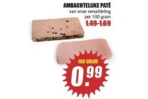 ambachtelijke pate