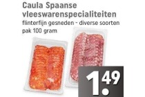 caula spaanse vleeswarenspecialiteiten