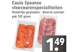 caula spaanse vleeswarenspecialiteiten