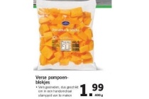 verse pompoenblokjes