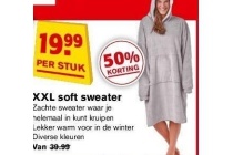 xxl soft sweater