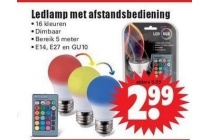 ledlamp met afstandsbediening