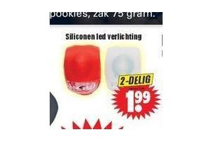 siliconen led verlichting